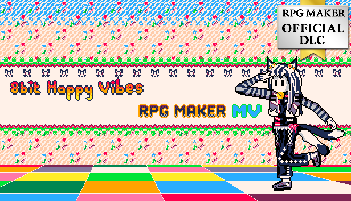 The promotional image of 8Bit Happy Vibes!